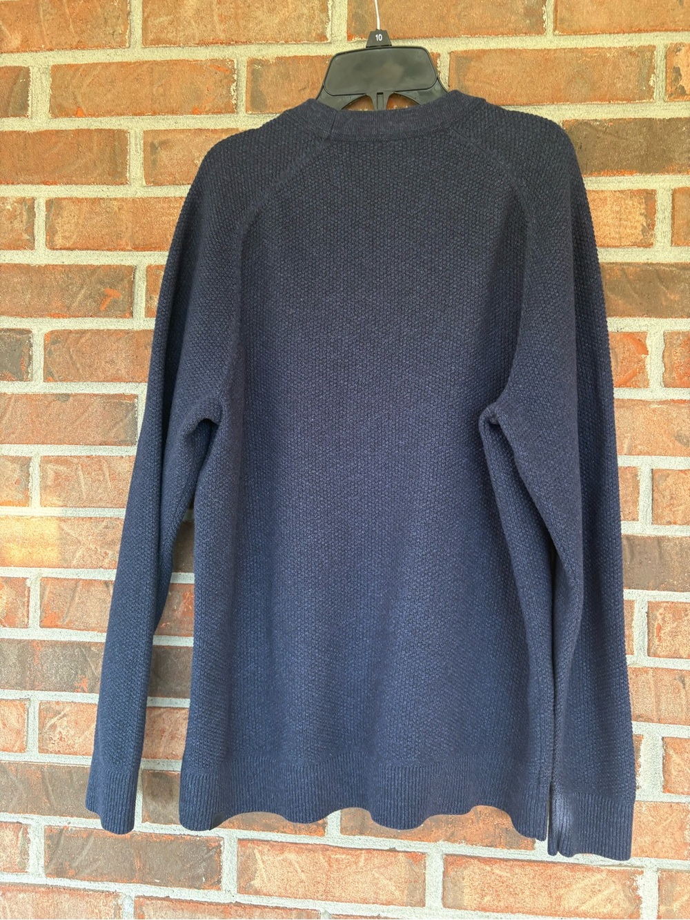 Lululemon Men's Crewneck Cotton Sweater - Navy (collar tag cut) - Picture 2 of 8